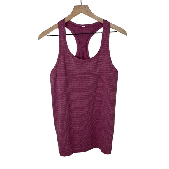 Lululemon Swiftly Tech Racerback Tank Sparkle Violet Red - Picture 1 of 4